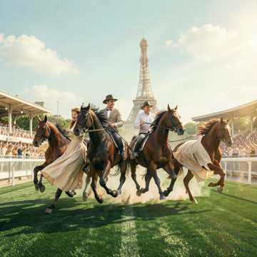 L'Hippodrome de Longchamp