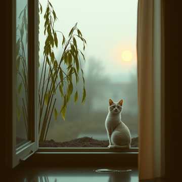 Вид из окна