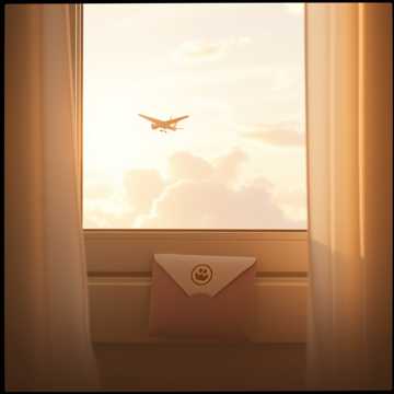 Почтовые облака   (По мотивам стихотворения Лунной Фокс)