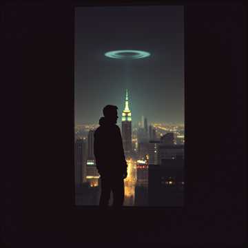 Переселенец словно силуэт