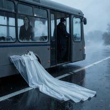 Платье у обочины