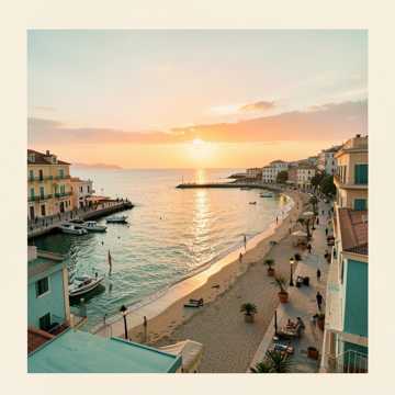 Как разгораются в Поморие небеса!