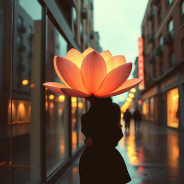 А любовь-это цветок