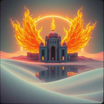 Пламя над пустыней