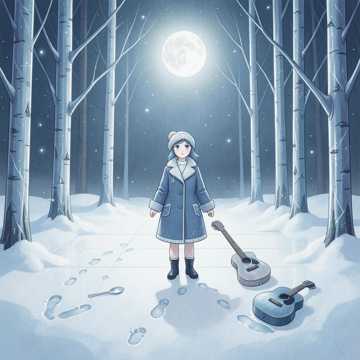 Девочка Белый снег