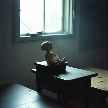 Кукла с цифрой пять