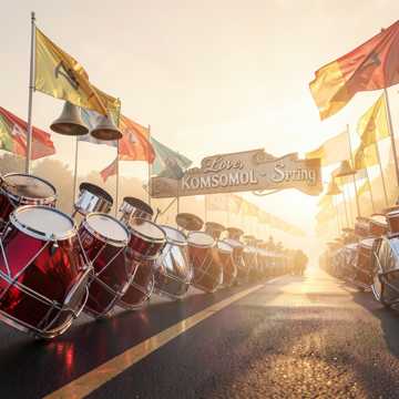 Любовь, комсомол и весна (молодежи СССР)
