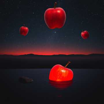 Яблоки падают в небо