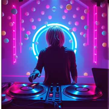 D.J.Max-Mix - Я седой диджей (музыка АI, слова D.J.Max-Mix)