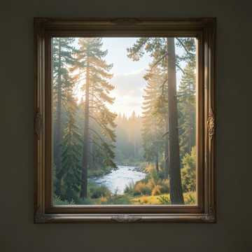 Сосны раскинули лапы свои!