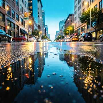 Весенний город