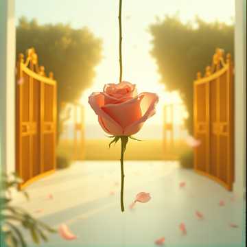 Срезанная роза