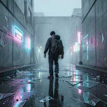 Сквозь бетон и дождь