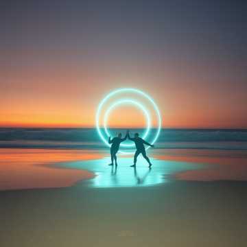 Движ на море