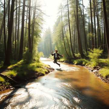 Мужичок в лесу (шутка)