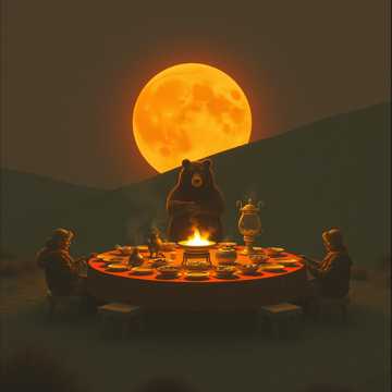 Про буузы волонтëров и их атамана.