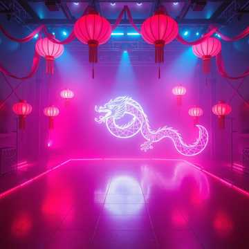 舞龍(танцующий дракон)