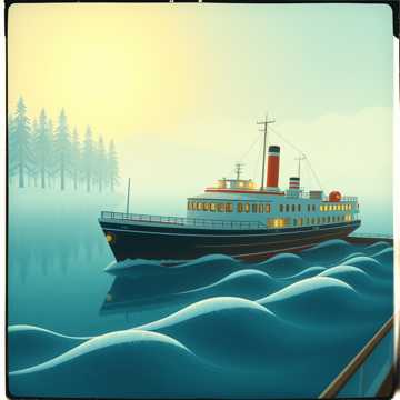 Туча у родного причала