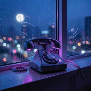 В трубке телефона