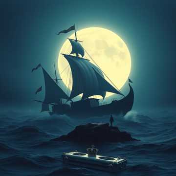 Корабль призраков.Стих ZEDLITZ.