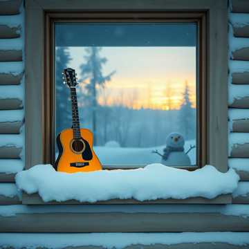 За окнами зима