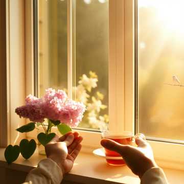 Лучи солнца в ладонях