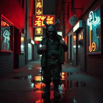 Солдат и чëрт