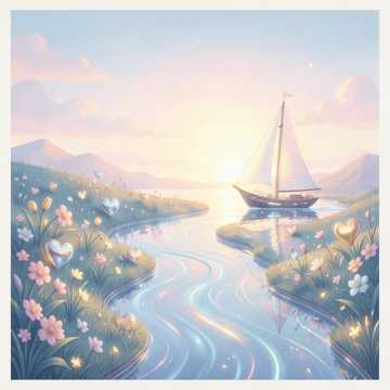 Река судьбы течёт.