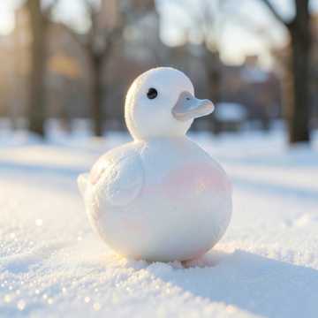 Снежный утёнок