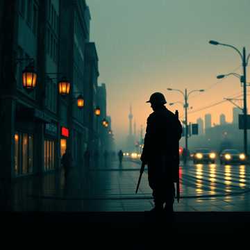 За экраном