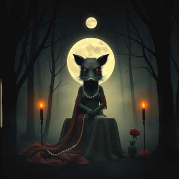 @Oceania 🤟🤣 The Woman With the Boar's Head