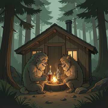 Зашел ко мне однажды леший