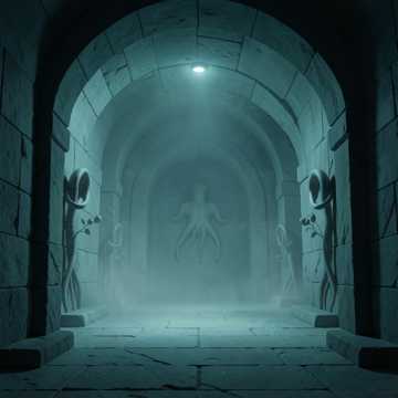 “At the shaman’s place”