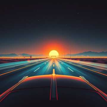 На полной трассе