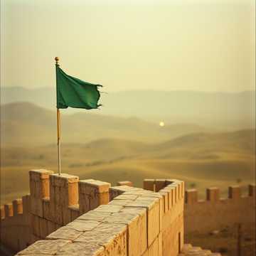 Флаг над замком-Макар