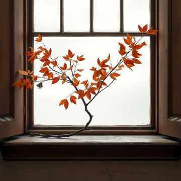 Осенний ветер.