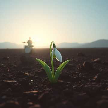 Подснежник.