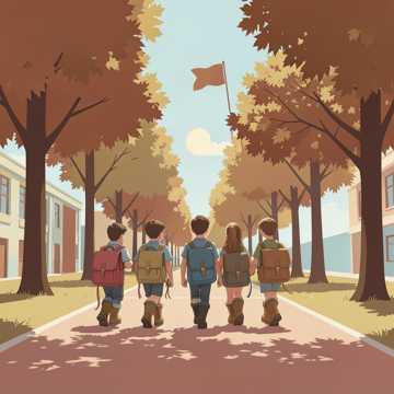 Наш отряд шагает рядом