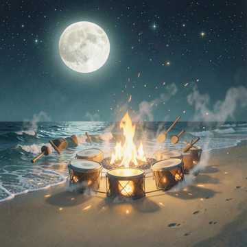 Это ночные барабаны.