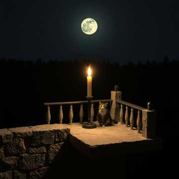 Замок из лунного камня.