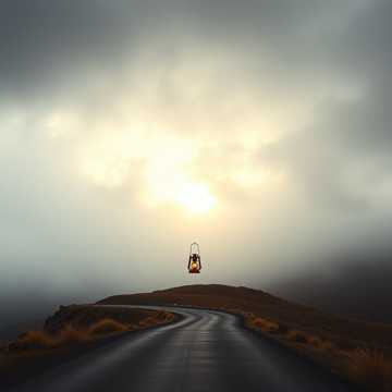 Солнце за тучей