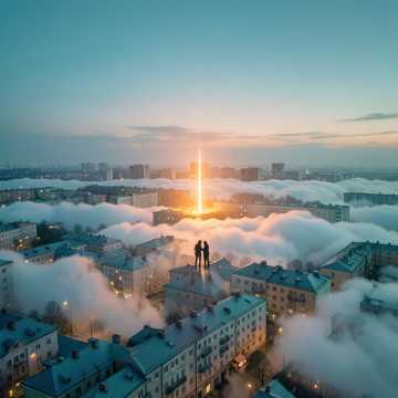 Полёт над Макеевкой