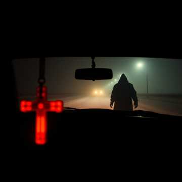 Крест на шее