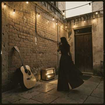 Старенький дворик