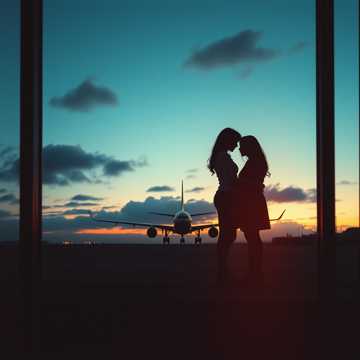 Самолёт меня уносит