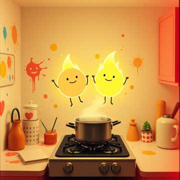 Огонь и смех