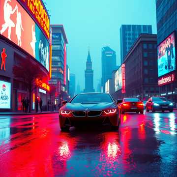 Ночная Москва