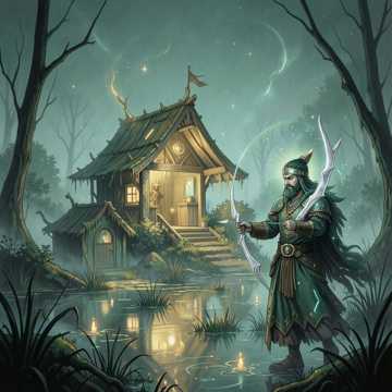 Сказание о том, как Полум-Ойка добыл Медведя