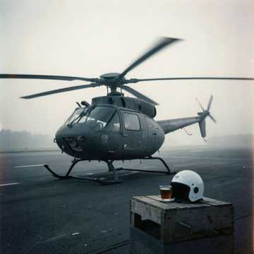 Вертолётная застольная