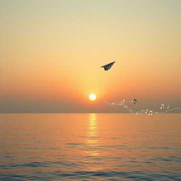 Бумажный самолётик.